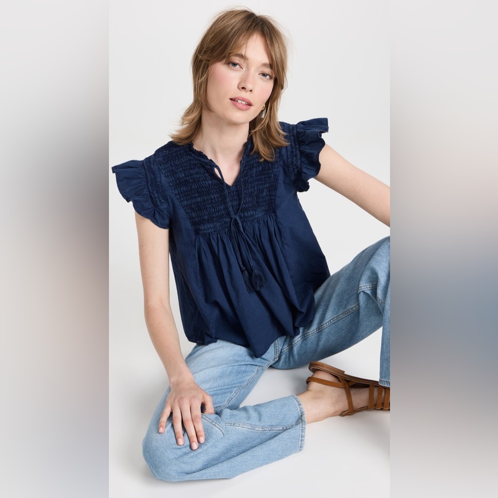 Sea Simona Tank Sleeve Top Blue